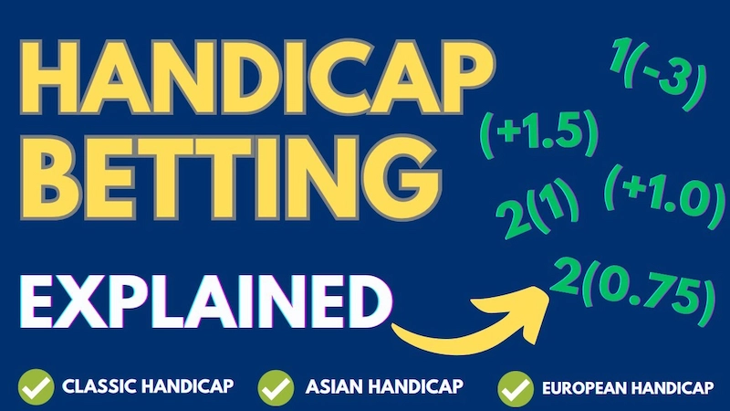 What is a 2-2.5 handicap?